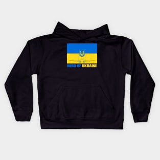 Ghost of Kyiv Hero of Ukraine Kids Hoodie